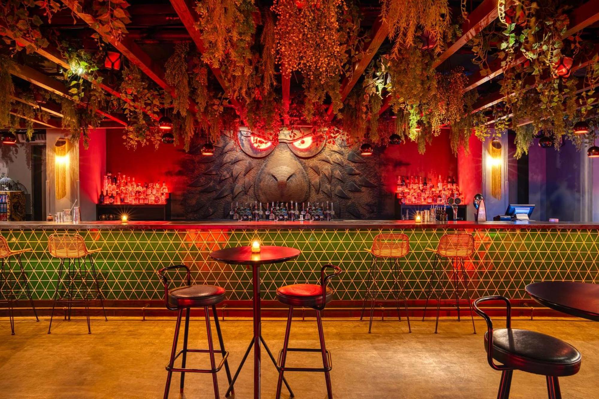 25Hours Hotel Dubai One Central 외부 사진 The bar at the 2018 edition of the festival