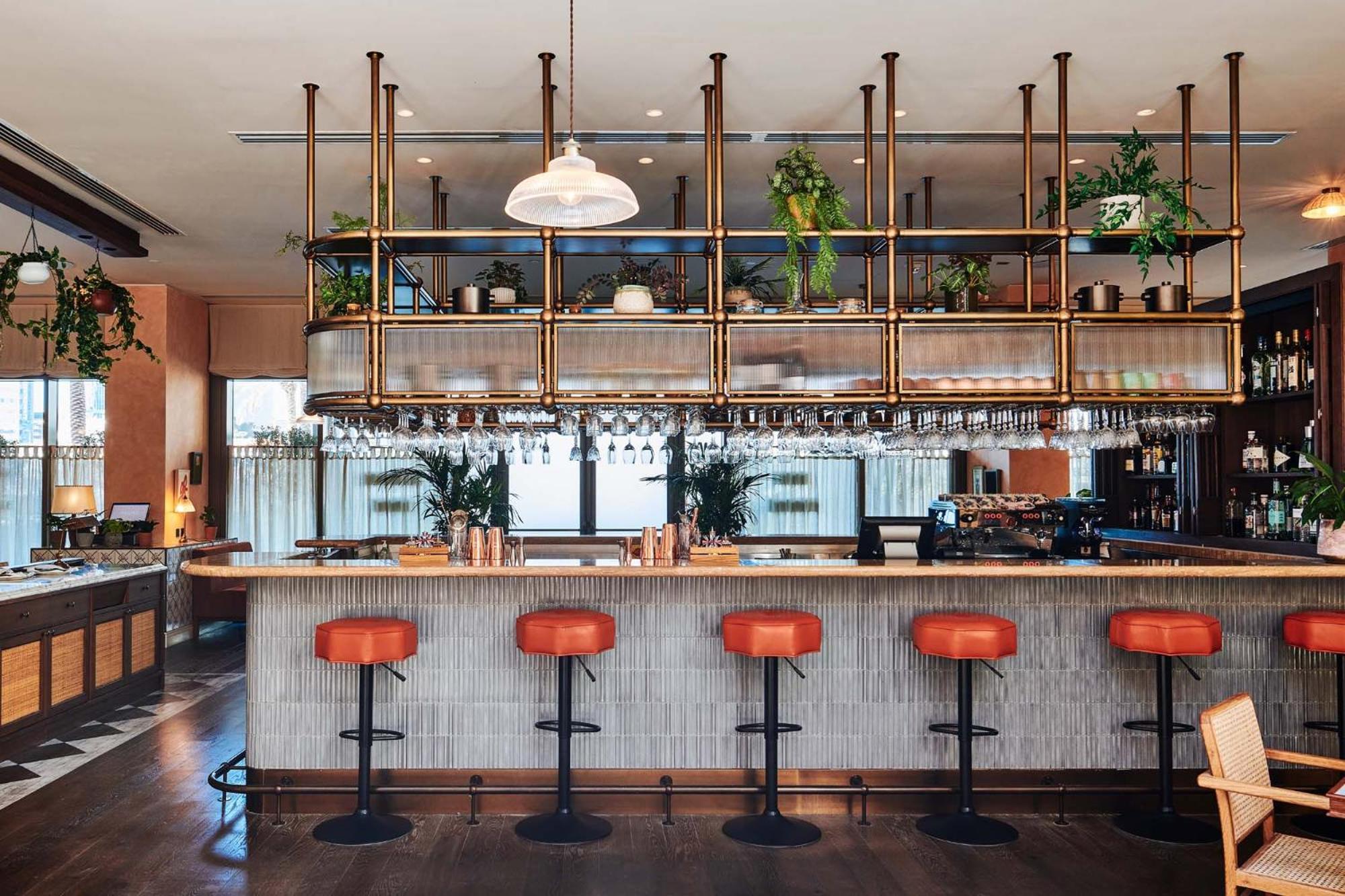 25Hours Hotel Dubai One Central 외부 사진 The bar at the restaurant