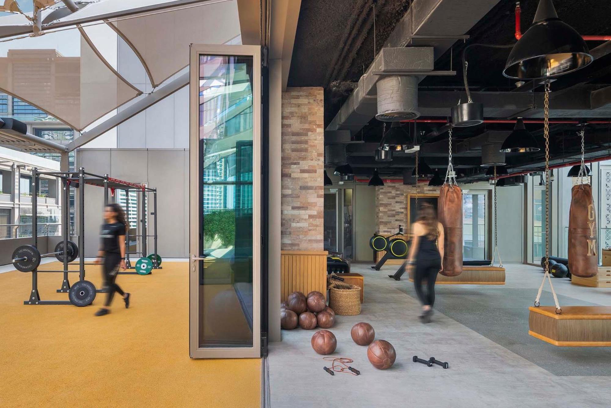 25Hours Hotel Dubai One Central 외부 사진 The gym at the new building