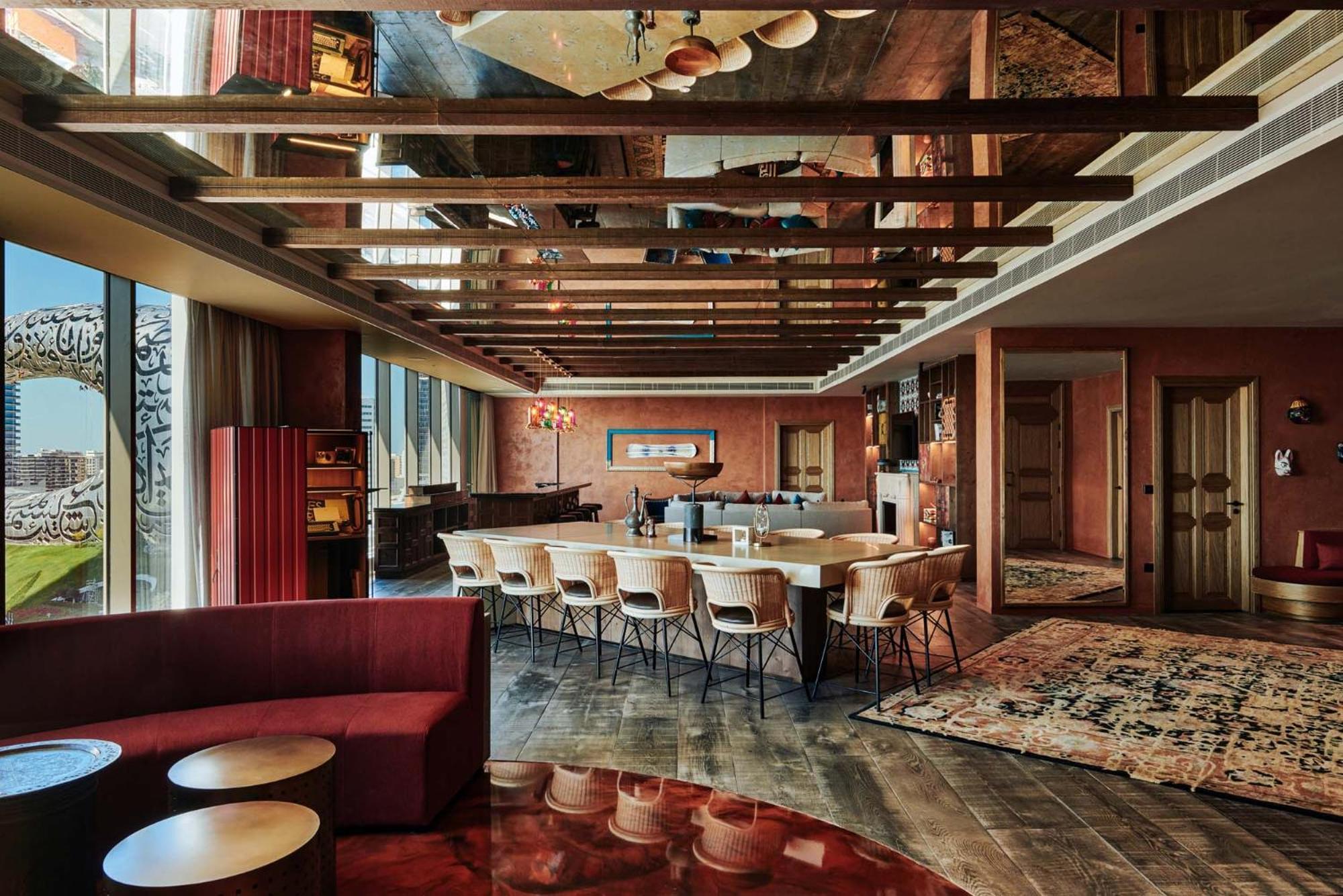 25Hours Hotel Dubai One Central 외부 사진 The 10th floor of the hotel